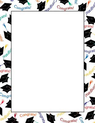 309x400 Felicitations Graduation Clip Art, Border Design And Clip Art