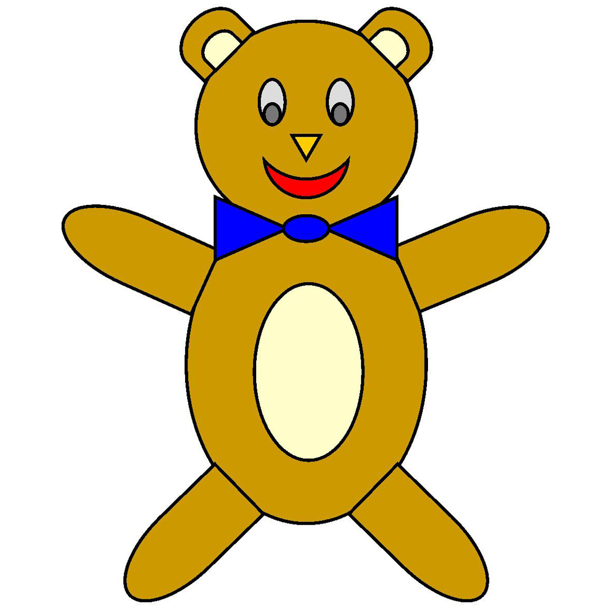 1200x1200 Bear Clipart Kindergarten 3060200