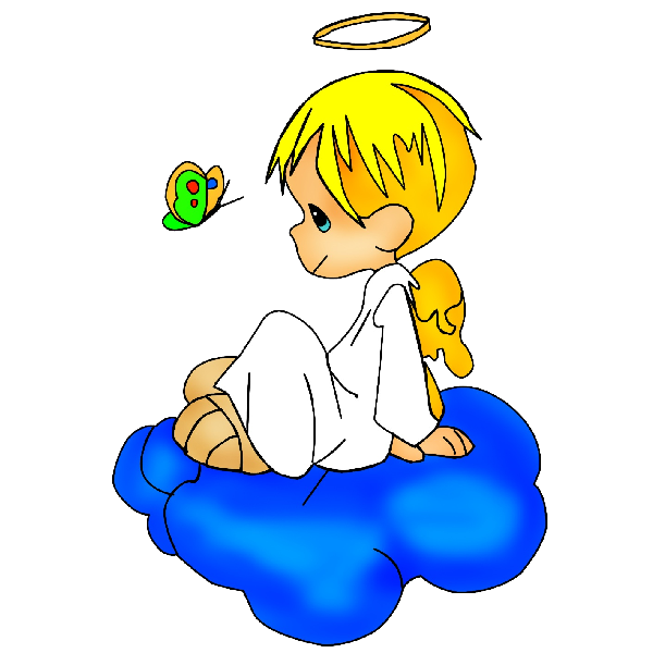 600x600 Baby Angel Clipart
