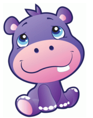 305x387 Safari Hippo By Precious Moments