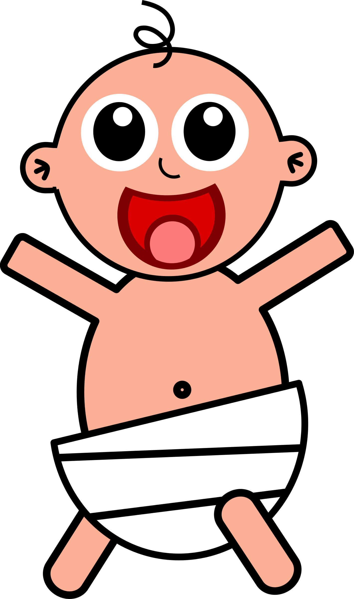 1420x2400 Baby Clipart Funny