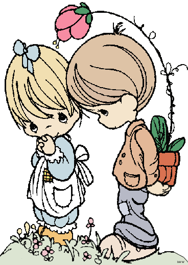 368x517 Precious Moments Religious Clip Art