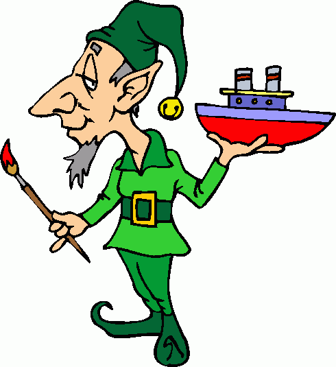 490x535 Elf Clip Art