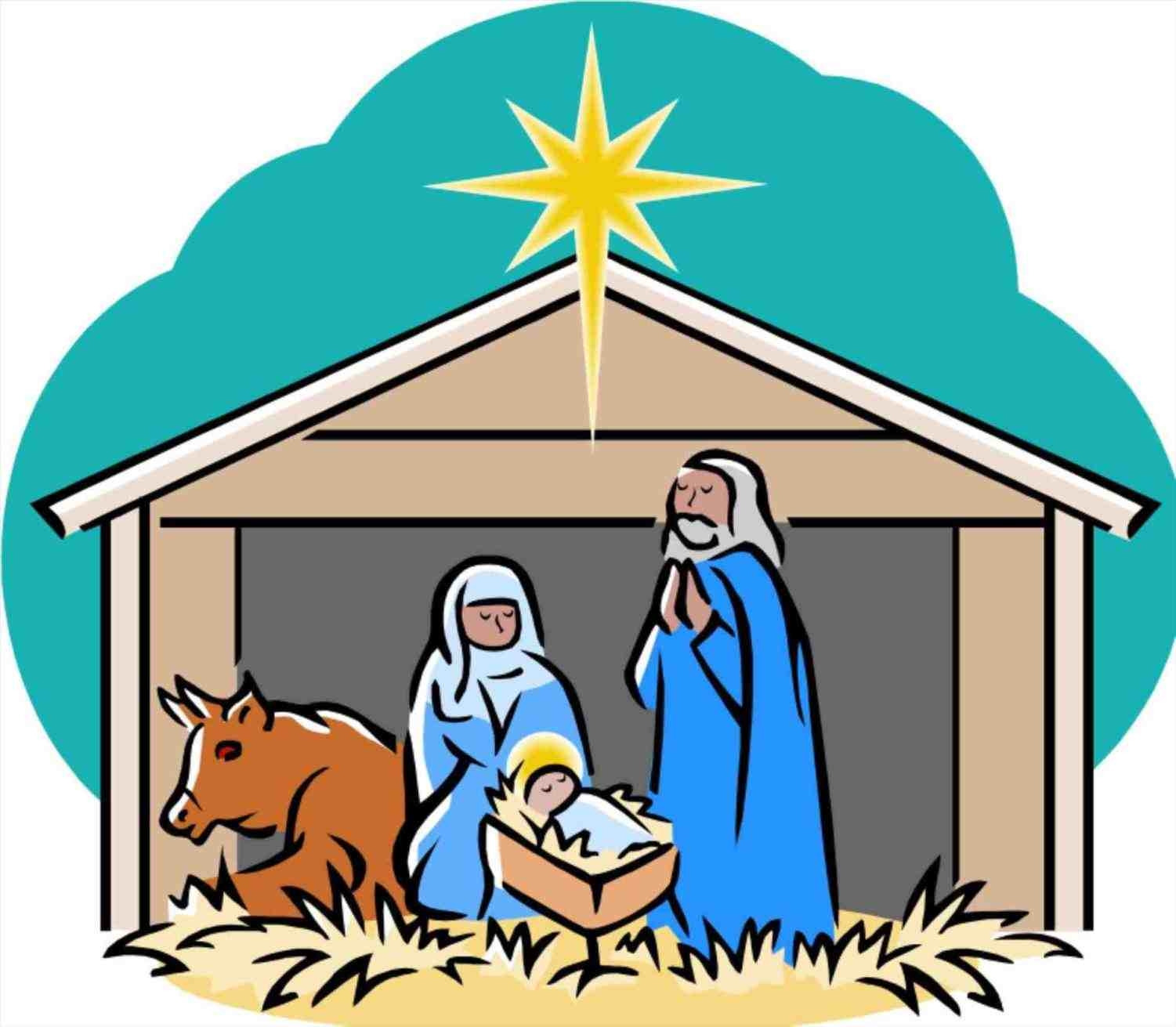 Precious Moments Nativity Scene Clipart at GetDrawings | Free download