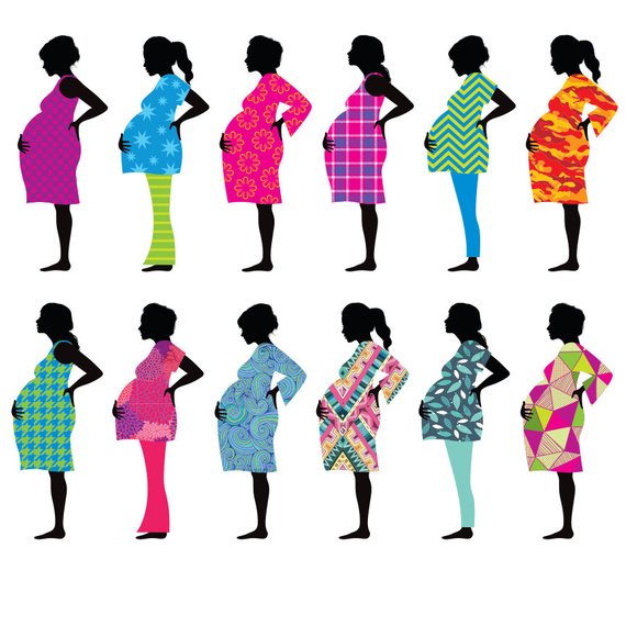 570x570 Pregnant Woman, Pregnant Clipart, Baby Shower, Baby, Mother