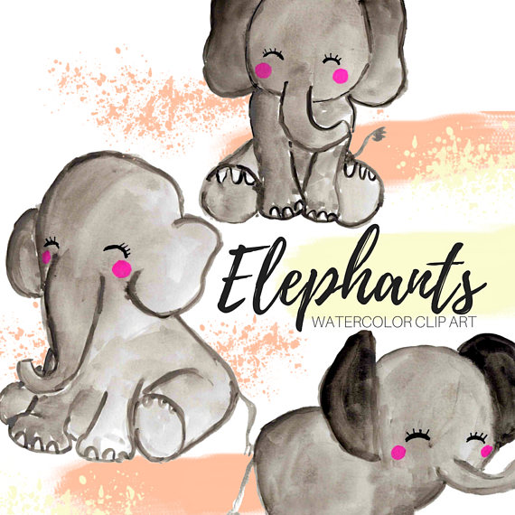 570x570 Elephant Clip Art Cute Clip Art Nursery Clip Art Animal