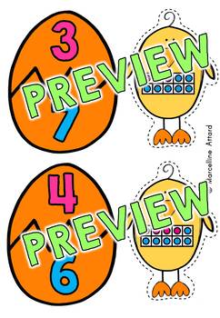 242x350 Preschool Easter Activities Kindergarten (Number Pairs To Make 10)