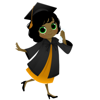 340x340 Graduation Clip Art 3