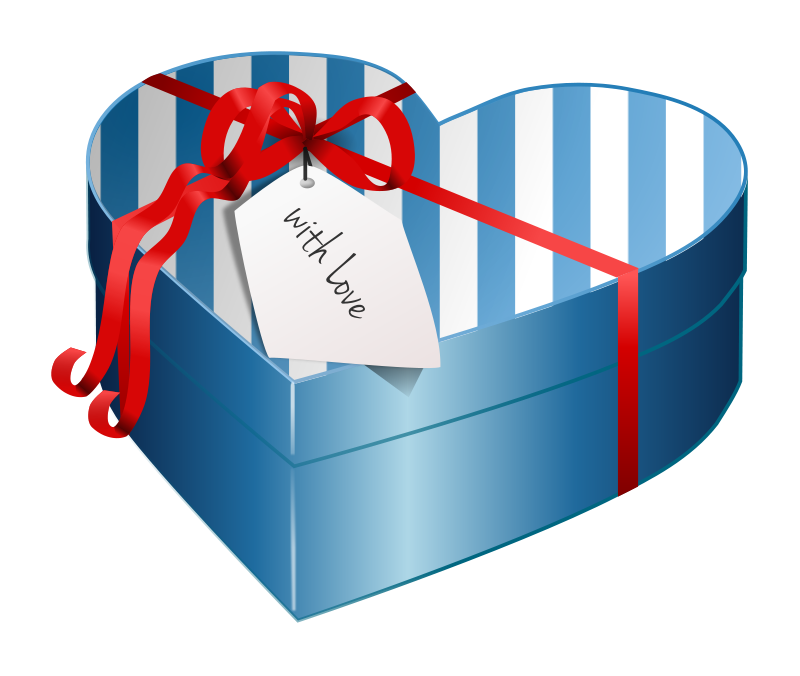 800x676 Gift Box Clipart