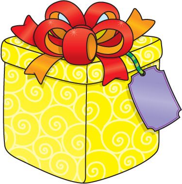 375x379 Appealing Gift Clipart Christmas Or Birthday Clip Art Stock Vector