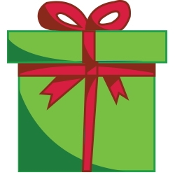 250x250 Green Present Cliparts Free Download Clip Art