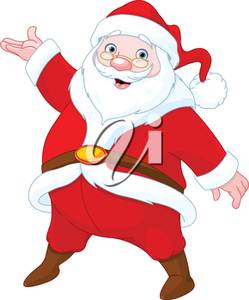249x300 Clipart Image Of A Happy Santa Claus