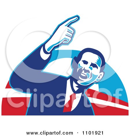 450x470 Royalty Free (Rf) Obama For President Clipart, Illustrations