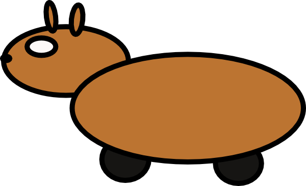 600x364 Pretty Inspiration Hamster Clipart Clip Art At Clker Com Vector