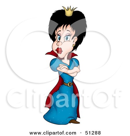 450x470 Clipart Of A Cartoon Blond, Blue Eyed White Princess Laying On Her