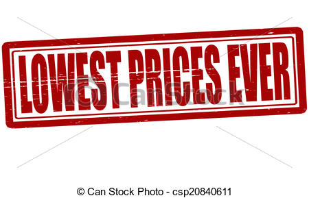 450x289 Stamp With Text Lowest Price Ever Inside, Vector Vector Clip