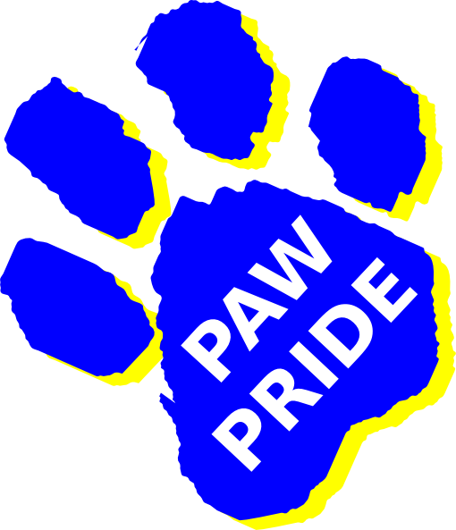 510x593 Paw Pride Clip Art