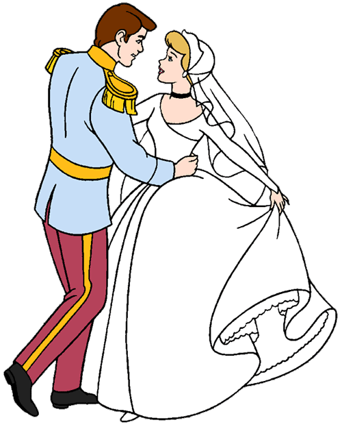500x626 Cinderella And Prince Charming Clip Art Disney Clip Art Galore