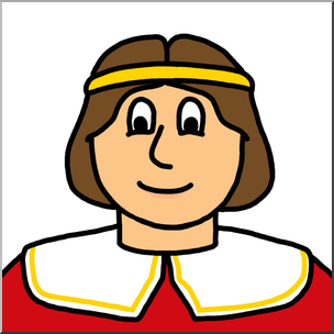 304x304 Clip Art Cartoon Faces Prince Color 1 I Abcteach