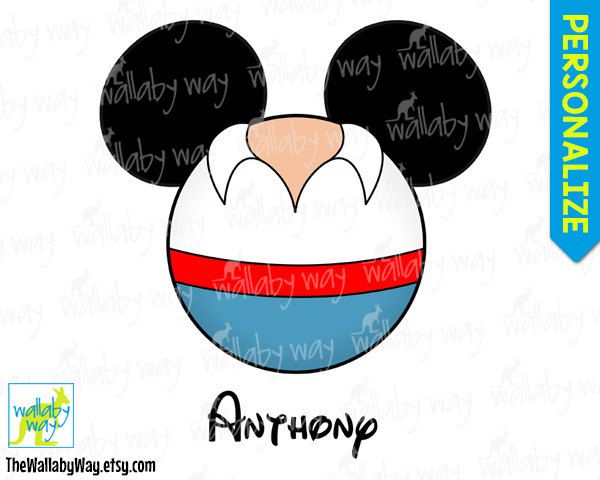 600x480 Prince Eric Little Mermaid Mickey Head Printable Disney Iron