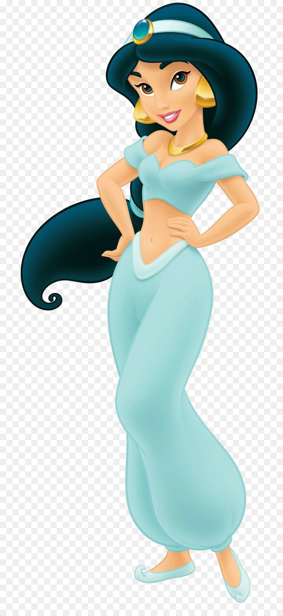 900x1960 Princess Jasmine Clipart