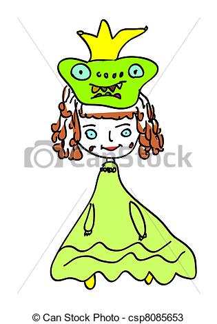 315x470 Princess Frog Vector Vectors