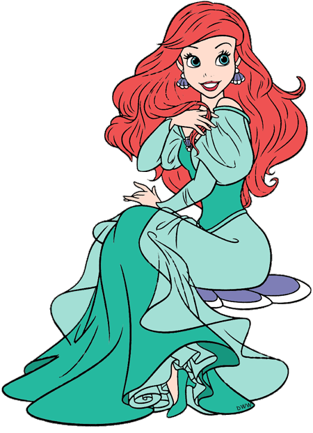 450x622 Human Ariel Clip Art 2 Disney Clip Art Galore