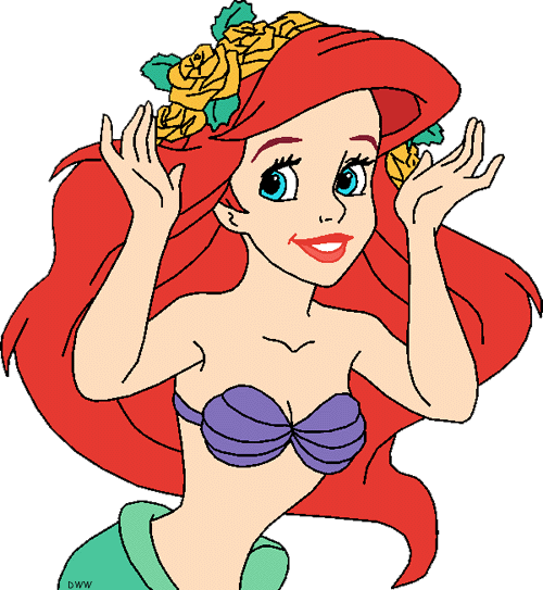 500x543 Mermaid Ariel Clip Art 4 Disney Clip Art Galore