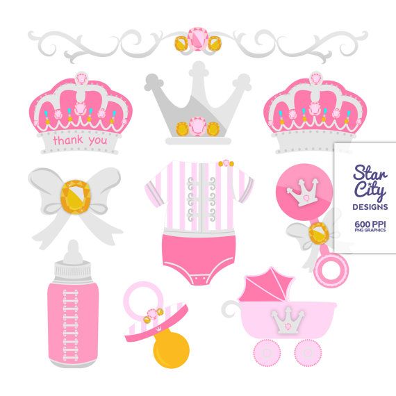 Princess Baby Clipart