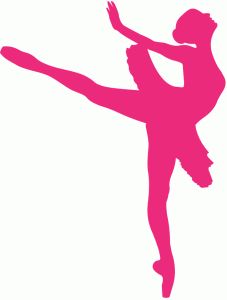 227x300 Ballerina Clipart Pink Silhouette