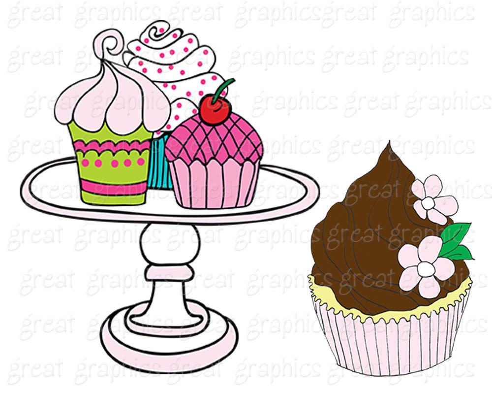 1000x800 Cupcake Clipart Digital Clip Art Princess Party Cupcake Ballerina