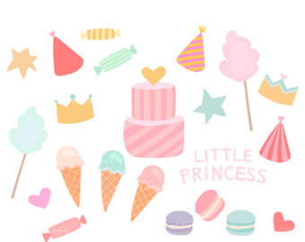 340x270 Hand Painted Cakes Clip Art Watercolor Cakes Birthday Cake