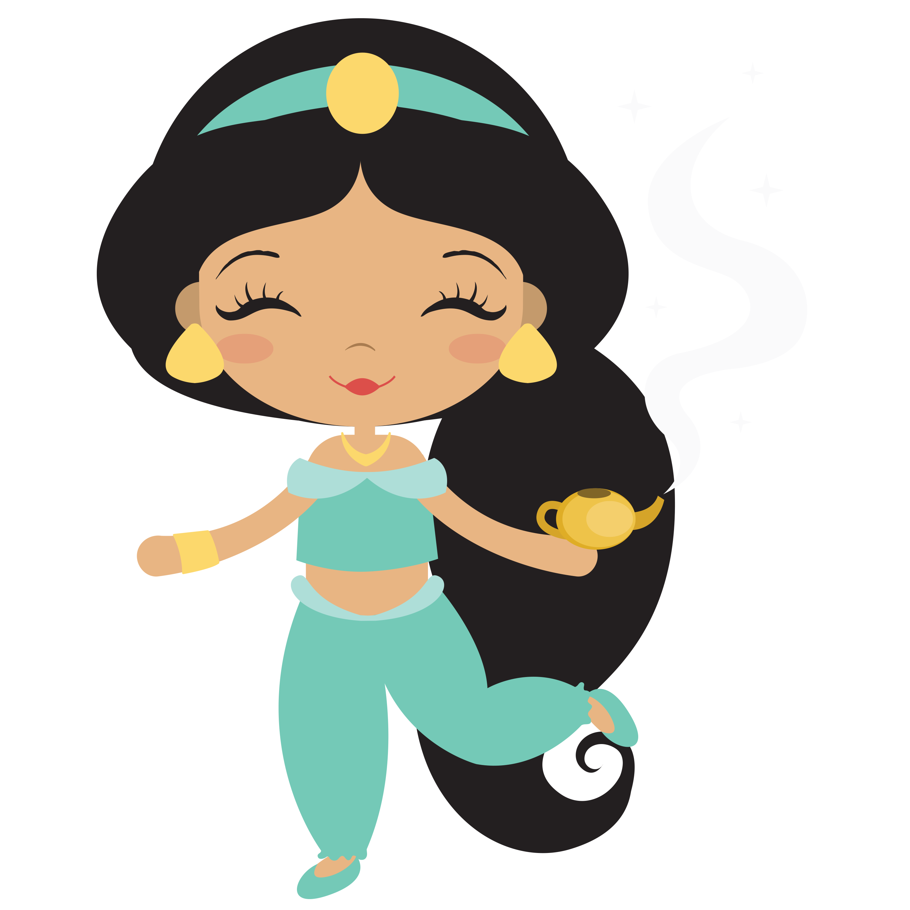 3000x3000 Etiquetas Princesas2 Jasmine, Clip Art And Princess