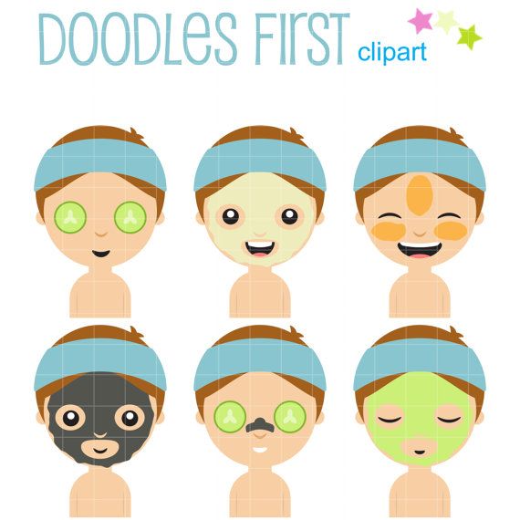570x570 Facial Care Boy Clip Art For Scrapbooking Card Making Cupcake