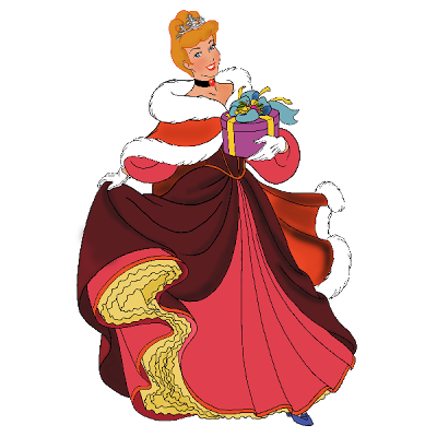 400x400 Disney Xmas Princesses
