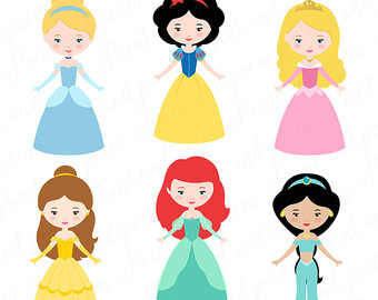 340x270 Princess Clip Art, Fairytale Princess Clip Art, Cute Little
