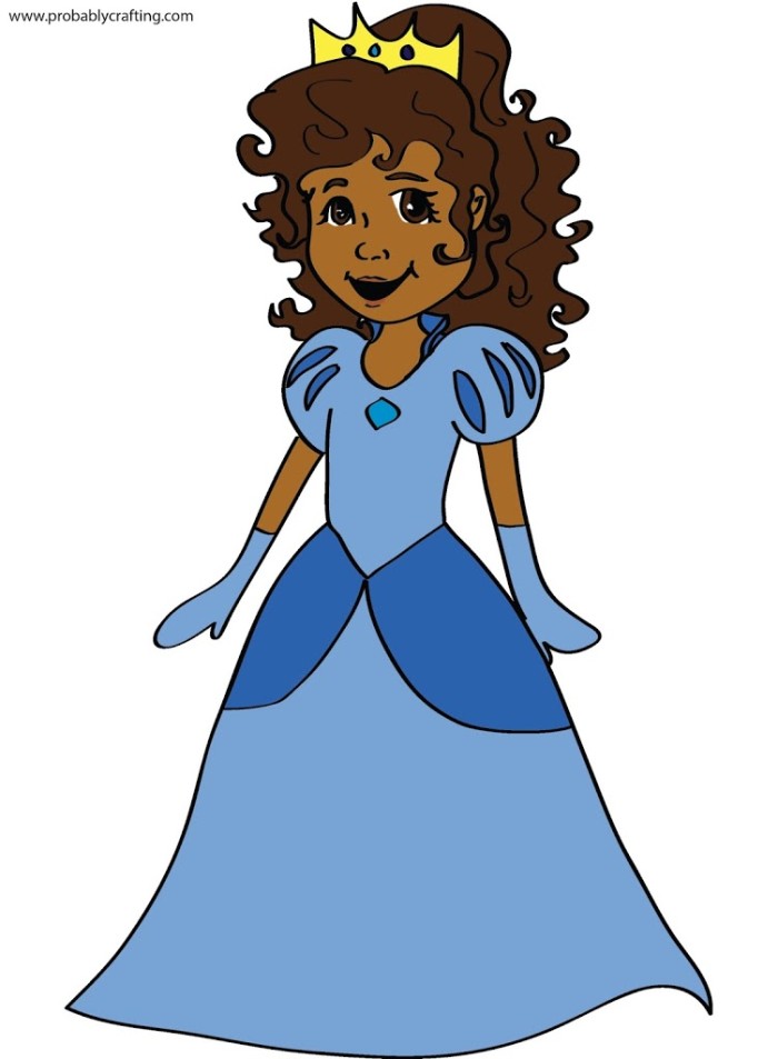 700x953 Princess Clipart