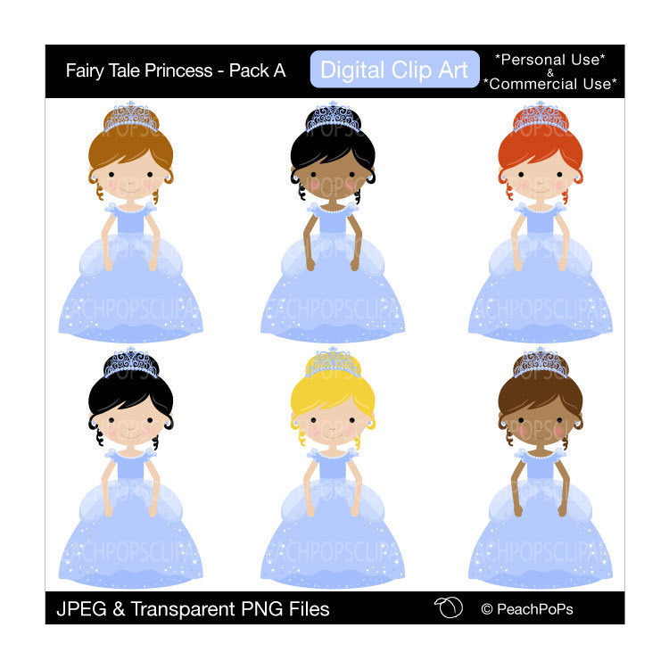 750x750 Fairy Princess Clipart