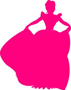 236x300 Princess Clipart Silhouette