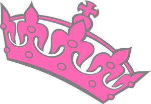299x207 10 Best Images Of Pink Crown Outline Clip Art