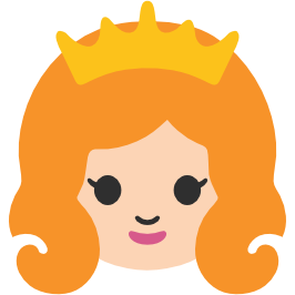 266x266 Emoji Android Princess
