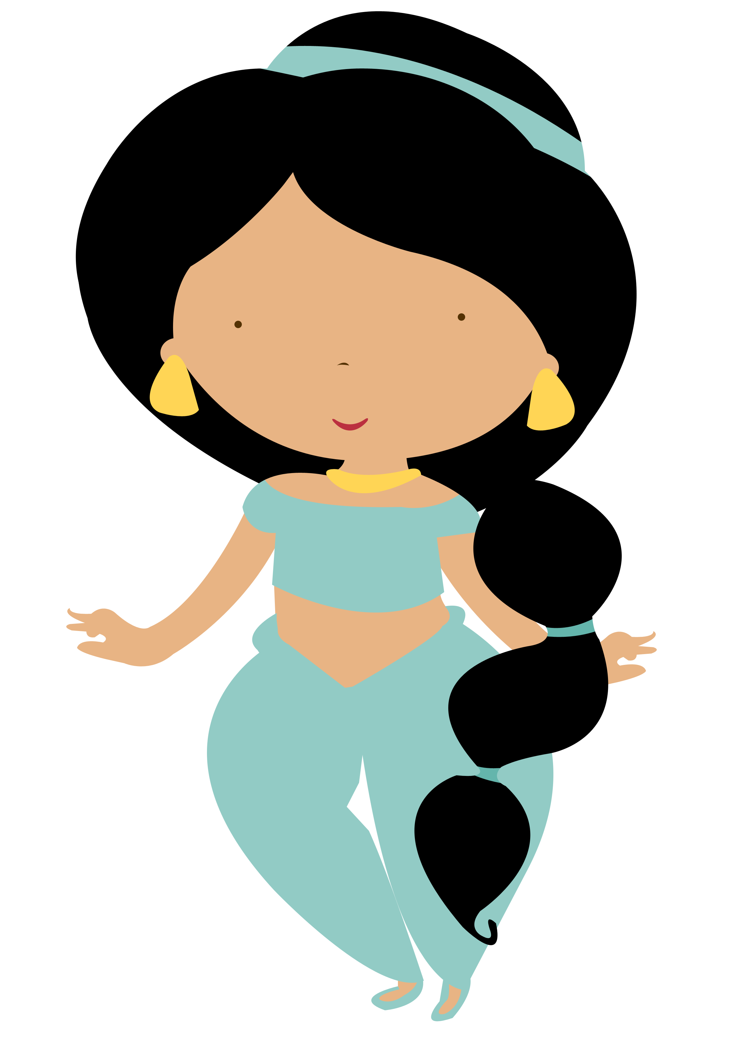 2386x3408 Princesas Da Disney