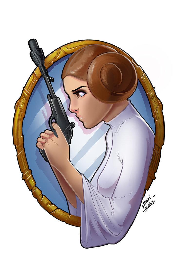 719x1111 Princess Leia By Glencanlas