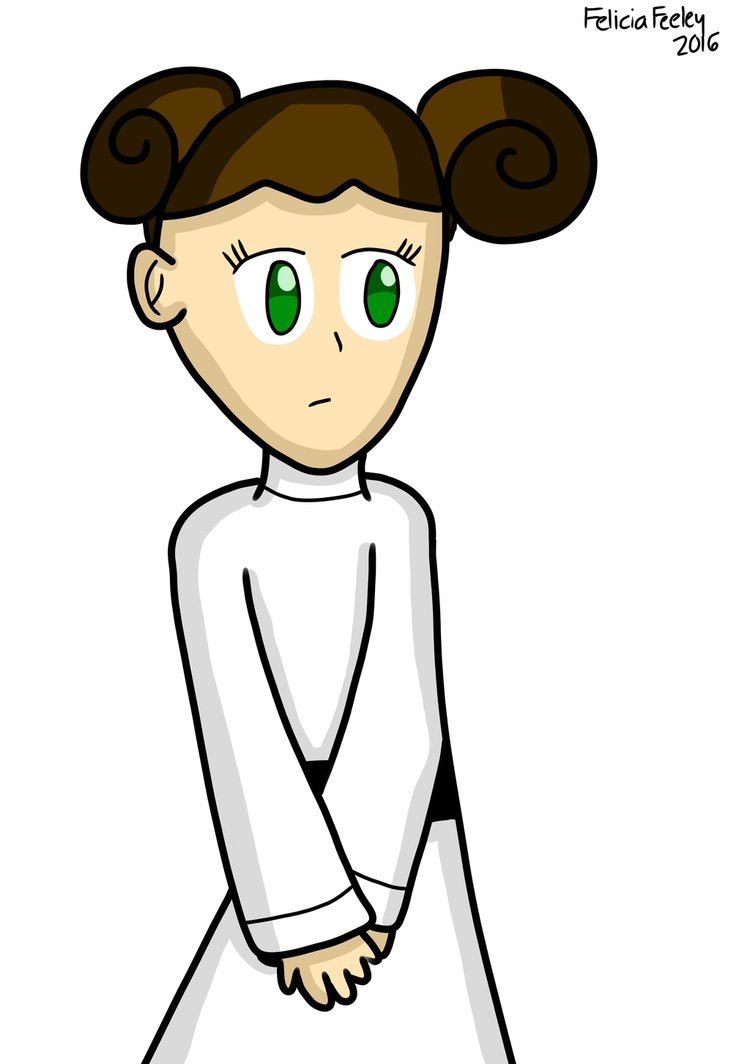 750x1064 Princess Leia By Lapitazuli