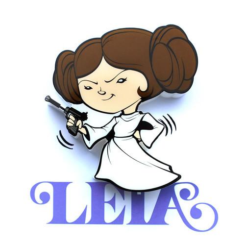 500x500 Star Wars Princess Leia Mini 3d Deco Light Amandasteo