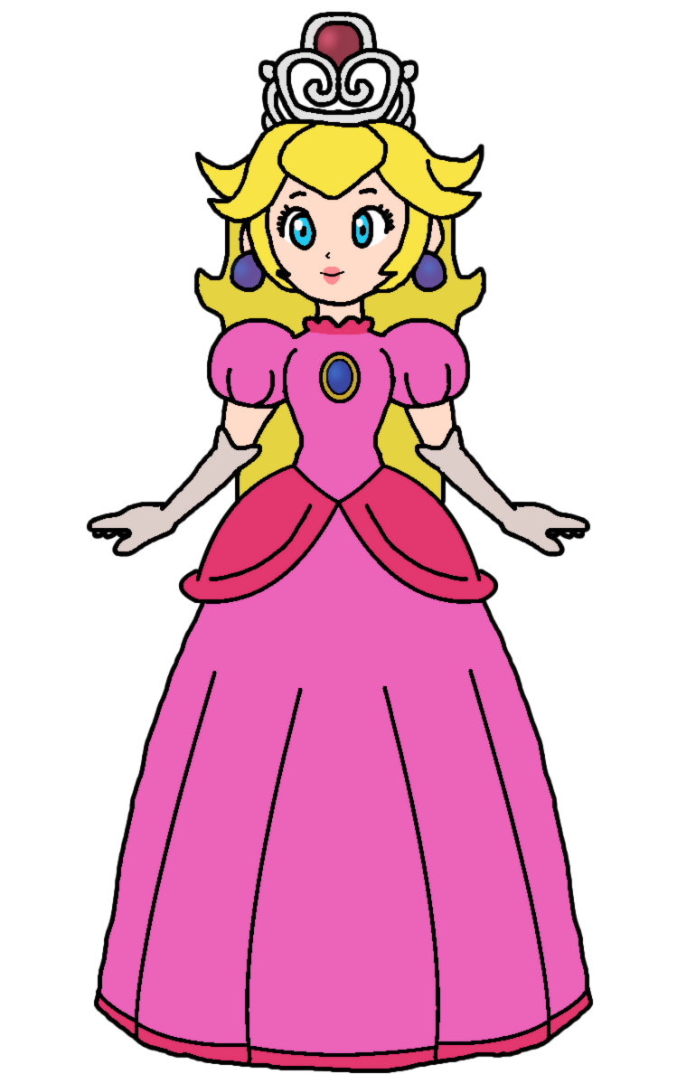 Princess Peach Clipart at GetDrawings | Free download