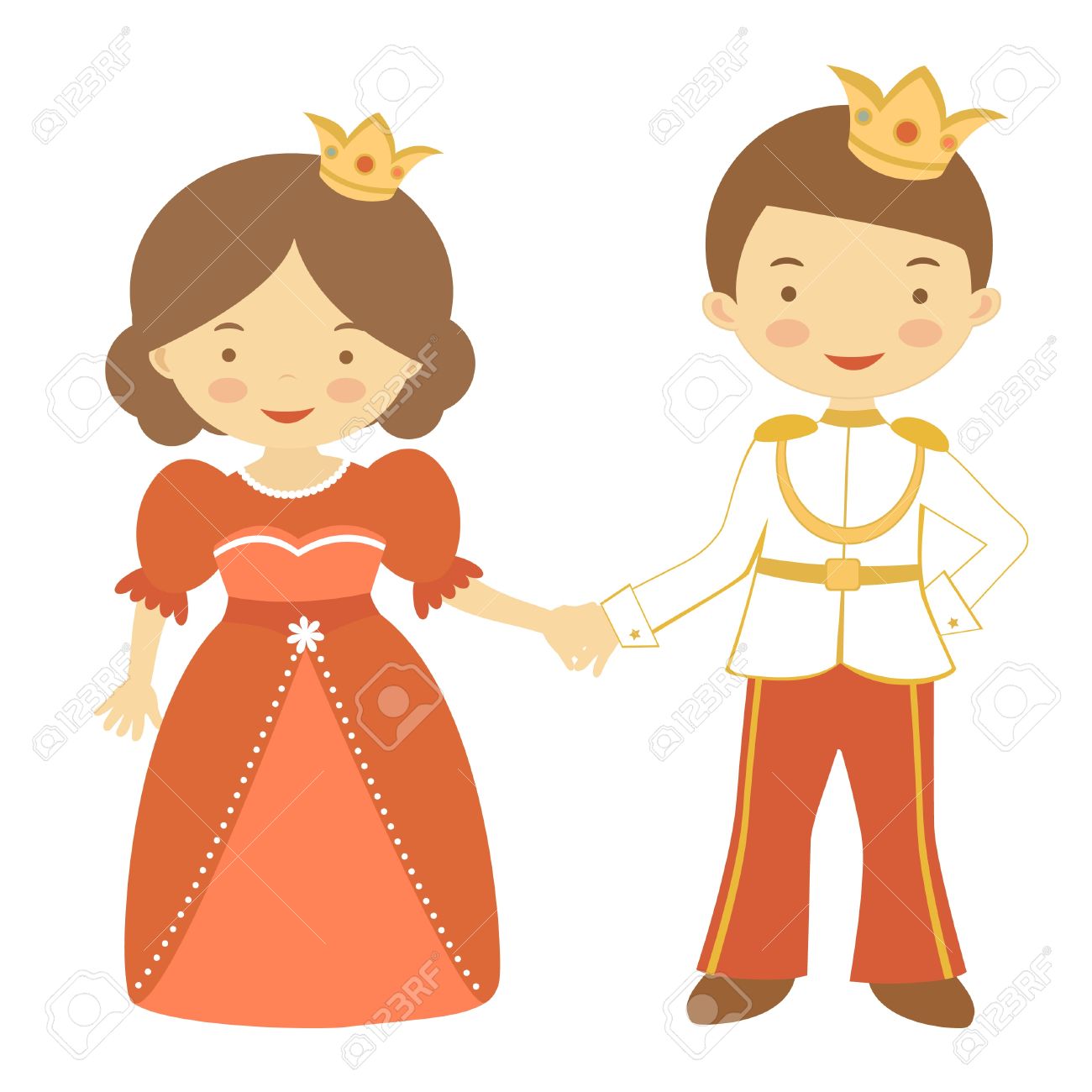 1300x1300 Princess And Prince Clipart 101 Clip Art