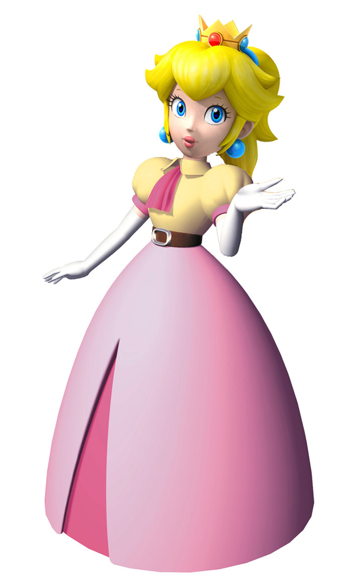 693x1154 Princess Peach Clipart Mario Party 9