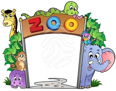 400x314 Clip Art Zoo Animals