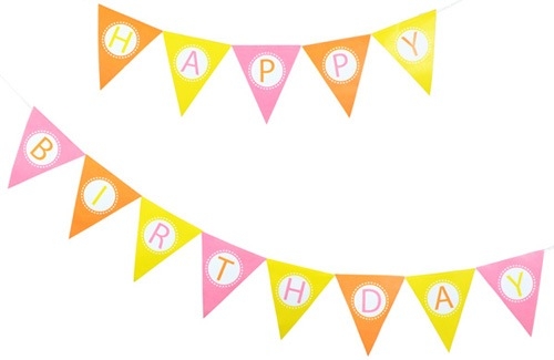 500x325 Birthday Banner Clipart